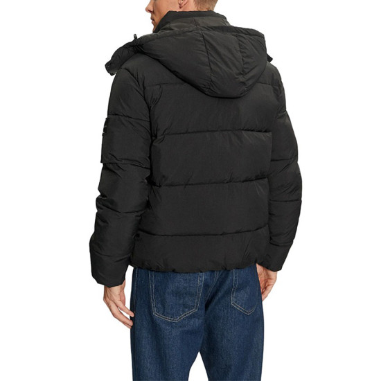 Calvin Klein Ανδρικό μπουφάν Crinkle Nylon Hooded Puffer Jacket